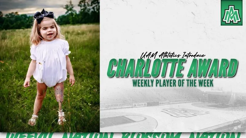 UAM Athletics Introduces the Charlotte Award