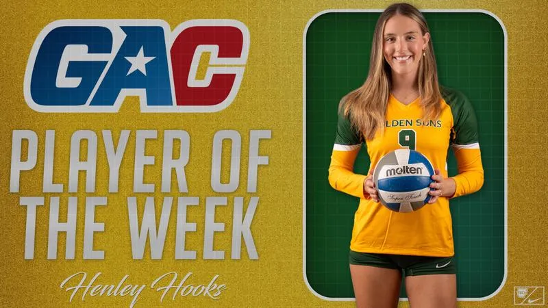 Hooks named GAC Offensive Player of the Week