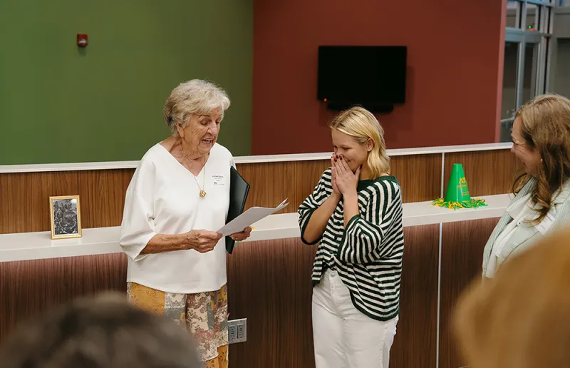 A Tradition of Kindness and Generosity Continues: Caraway Hall Girls Present 2026 Scholarship