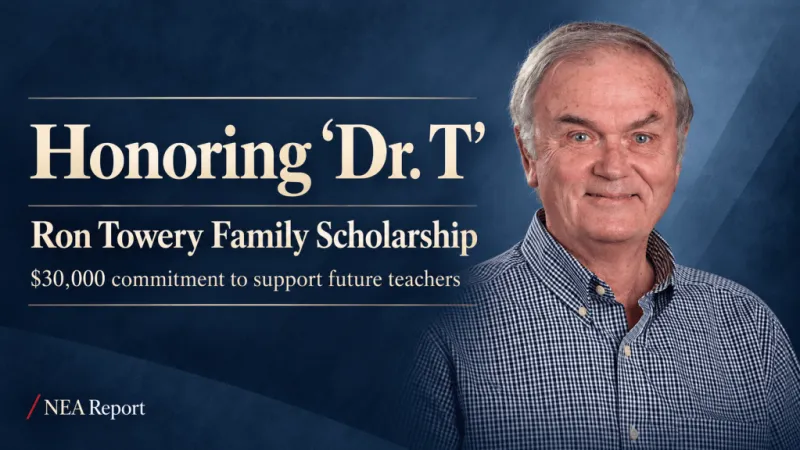 Family's $30,000 Commitment Honors A-State's 'Dr. T' With Scholarship for Future Teachers