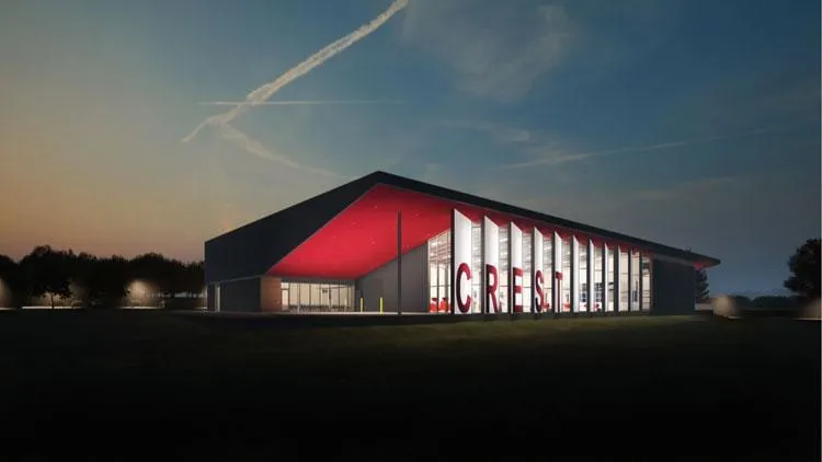 Phase One Underway at CREST Center; Construction Celebration in October