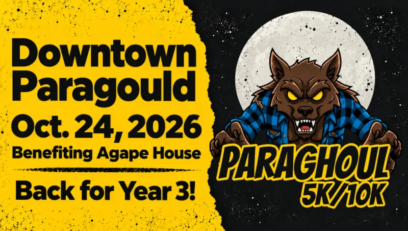 Paraghoul Races Set for Oct. 24 in Downtown Paragould