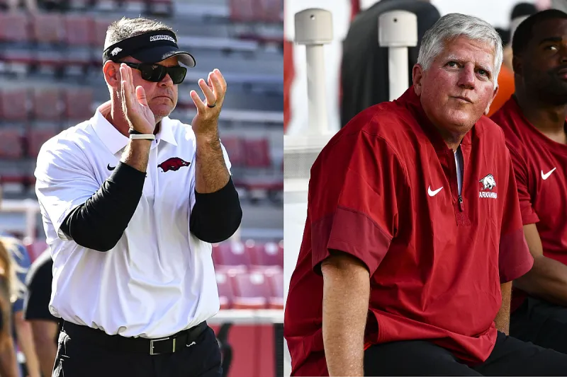 Tim Cramsey, Ron Roberts press conference: Arkansas offensive, defensive coordinators preview Vanderbilt