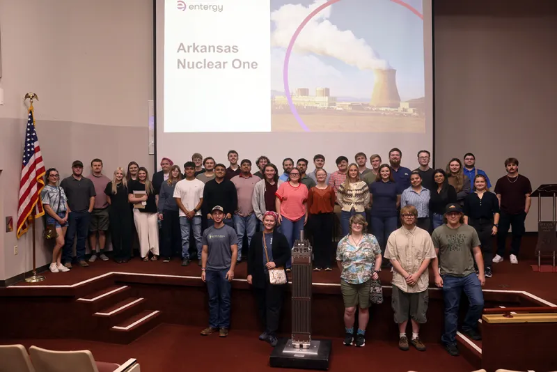 Arkansas Tech Students Explore Career Paths at ANO