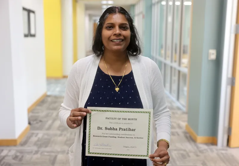 Pratihar Named ATU Faculty Member of the Month
