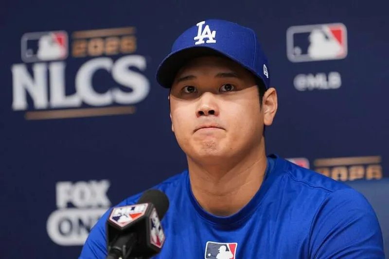 Struggling Ohtani in lineup against Brewers for Game 3