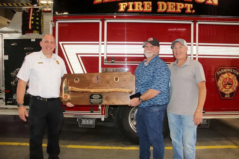 Rieff sets aside fire hose after 36 years