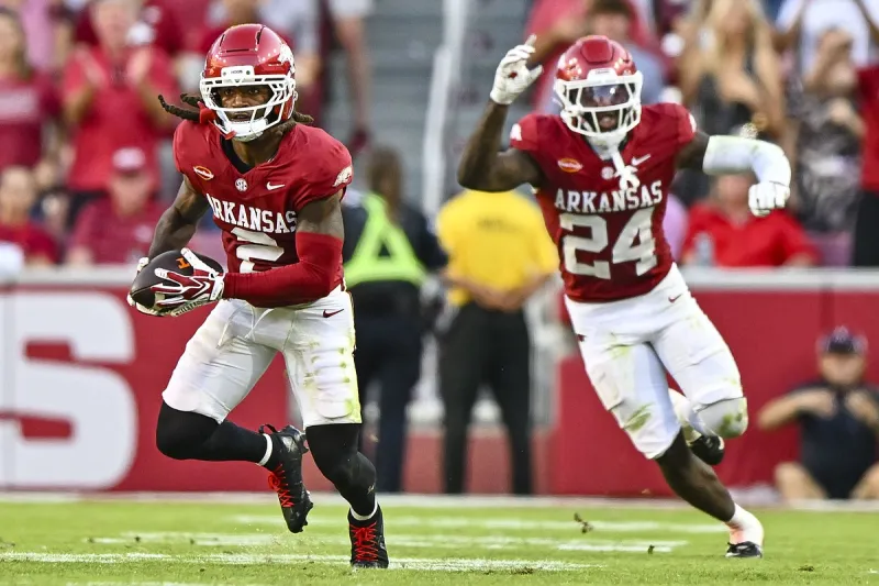 Ty Lockwood, Shelton Lewis press conference: Arkansas football players preview Vanderbilt