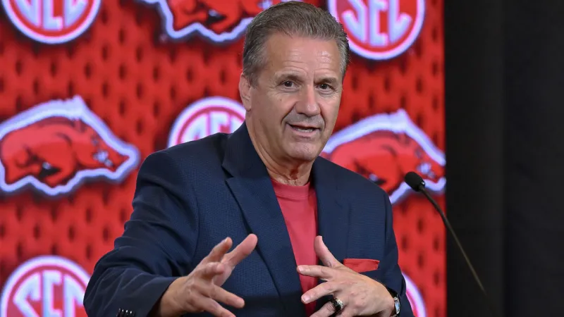 Razorbacks coach John Calipari on team at SEC Media Days