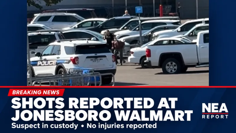 Man in Custody After Shots Reported at Jonesboro Walmart