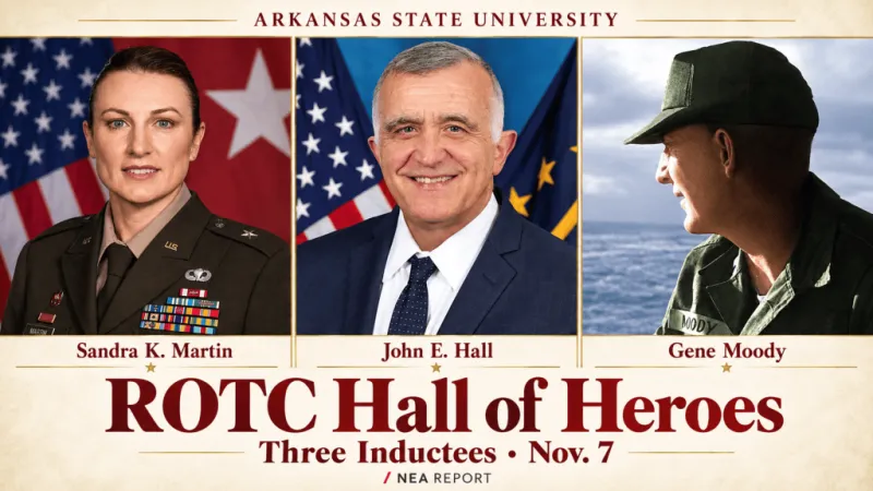 ROTC at A-State to Induct Three Members Into Hall of Heroes in 32nd Annual Ceremony