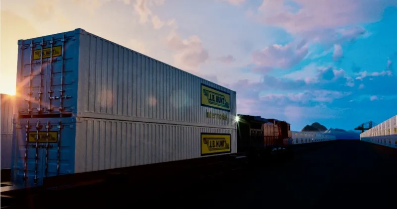J.B. Hunt third-quarter earnings rise narrowly, revenue up 20%
