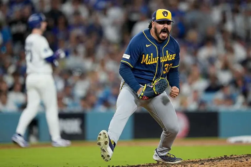 Brewers sweep the Dodgers in the NLCS to reach the World Series for the first time since 1982