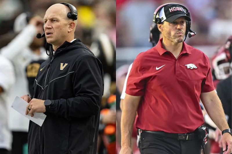Arkansas football goes to Nashville with chance to shake off reputation as the new Vanderbilt