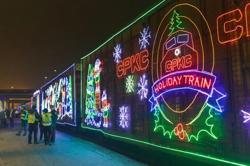 CPKC Holiday Train Bringing Music and Holiday Giving to Texarkana