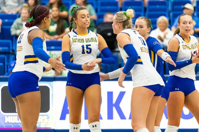 Muleriders Come Up Short In Five-Set Road Thriller in Weatherford