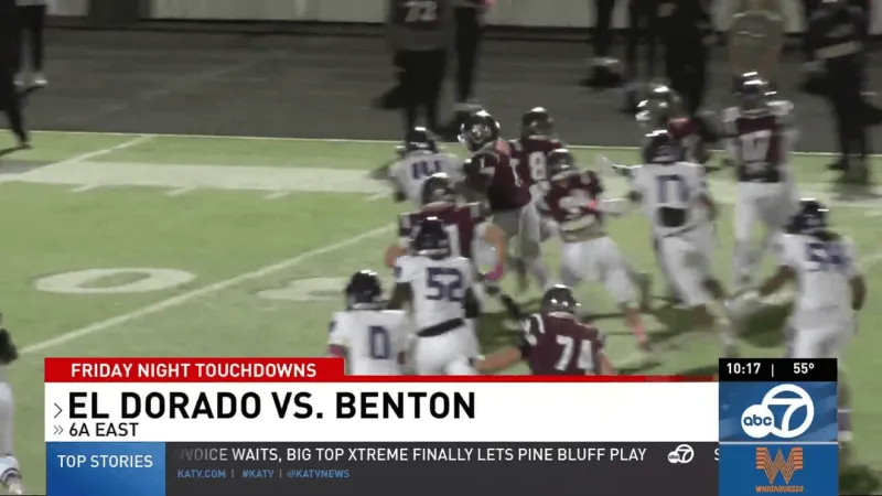 Benton cruises to 49-28 win over El Dorado