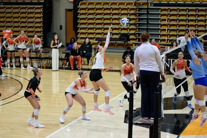 Volleyball Sweeps Through Centenary in Straight Sets