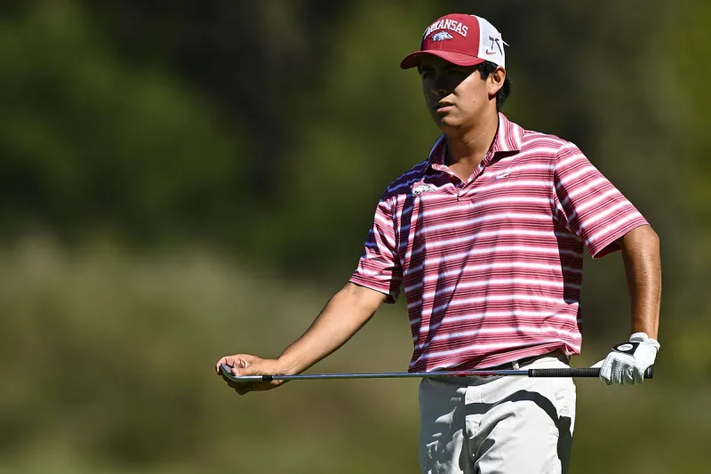 No. 1 Arkansas men's golf shoots 4-over at Fallen Oak Collegiate Invitational