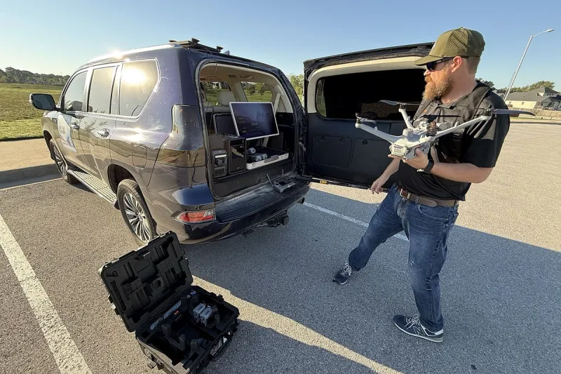 Drone operators helping Arkansas hunters track game