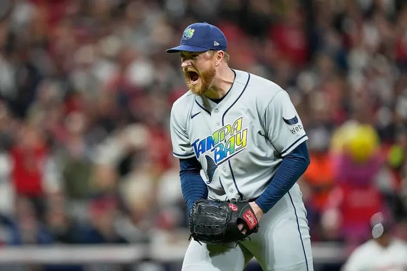 Rasmussen shines as Rays beat Guardians to take 3-2 ALCS lead