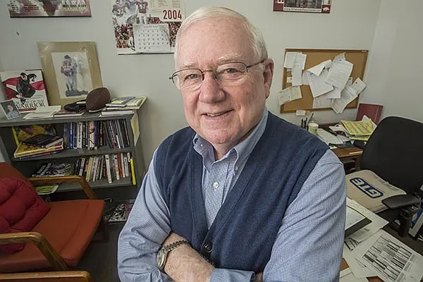 WATCH: The Little Rock Touchdown Club honors Wally Hall to celebrate his career in sports journalism