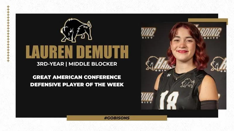 Demuth Named GAC Defensive Player of the Week