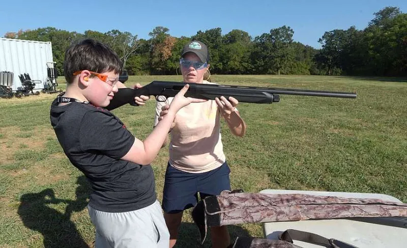 Busting up clay: Youth shotgun students hit the mark in Centerton
