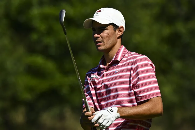 No. 1 Arkansas men's golf shares win at Fallen Oak in final fall event