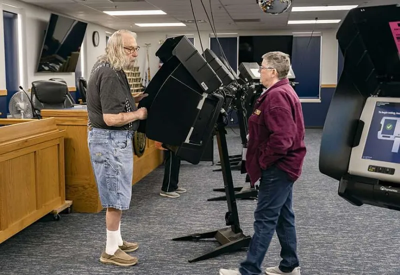 Early voters out in force in NWA, election coordinators say