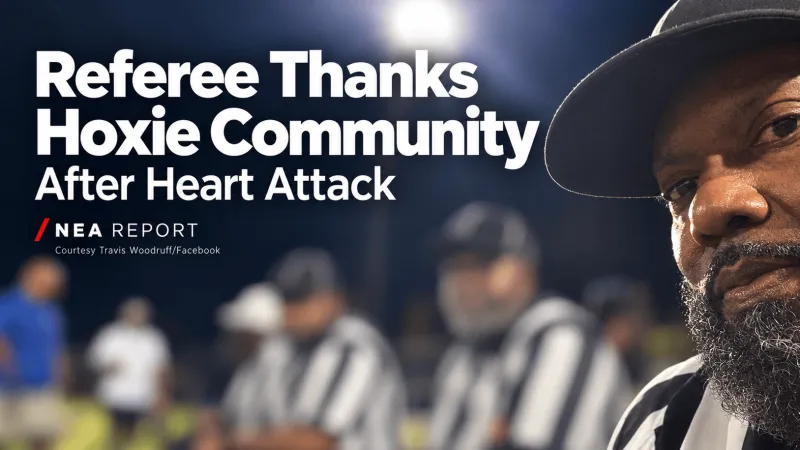 Referee Thanks Hoxie Community After Heart Attack Friday Night