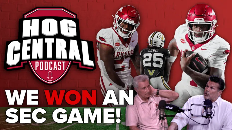 For the first time in two years, the Hogs have won an SEC game! | Hog Central Podcast