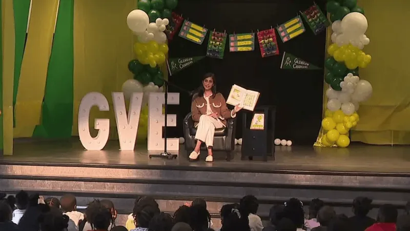 Usha Vance brings childhood literacy push to Arkansas as Sanders highlights LEARNS reforms