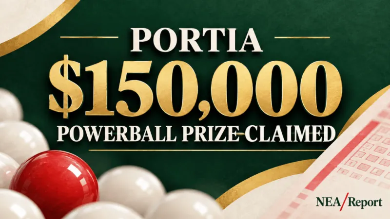 Lawrence County Man Claims $150,000 Powerball Prize Won in Portia