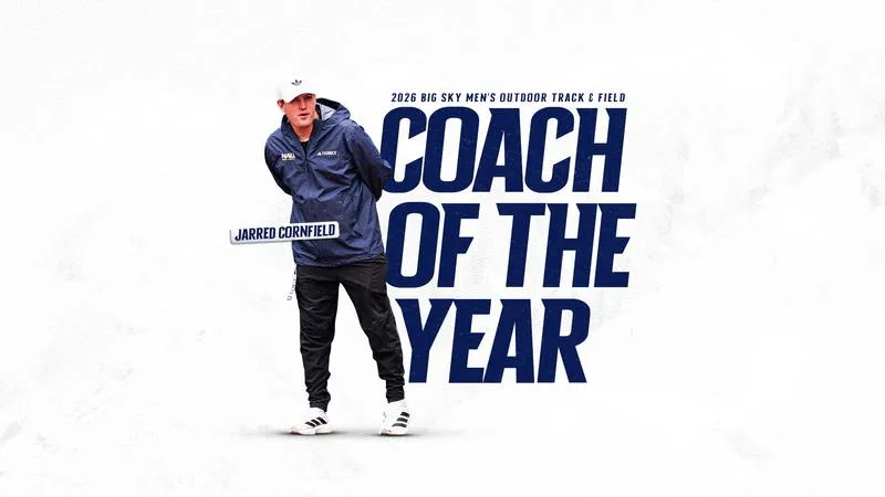 Jarred Cornfield Named Big Sky Men's Outdoor Coach of the Year