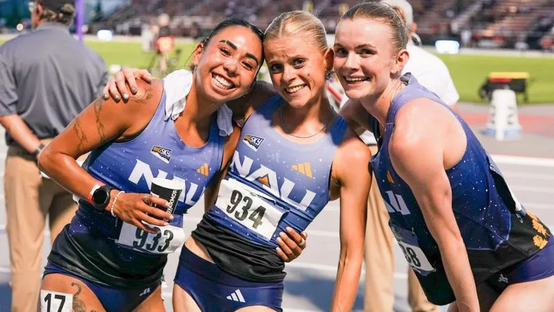 Burns Punches Ticket to Eugene as NAU Women Wrap Up NCAA West First Round