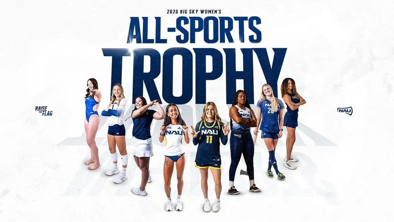 NAU Athletics Repeats as Big Sky Women's All-Sports Trophy Winner