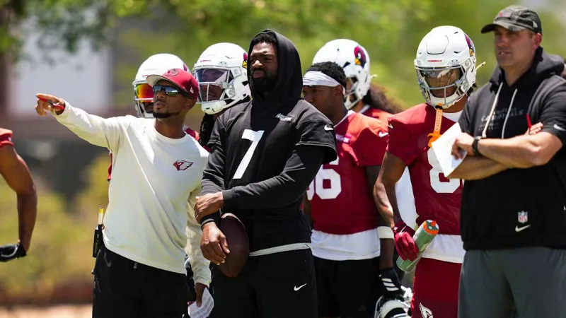 Jacoby Brissett, Josh Sweat Arrive At Cardinals Minicamp