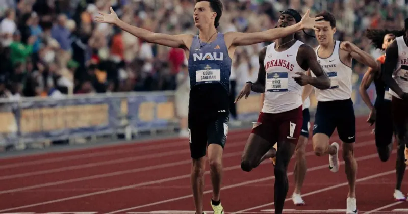 Colin Sahlman wins NCAA outdoor championship in 800-meter