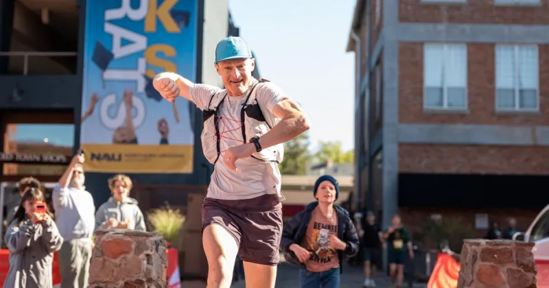 Trueheart Brown sets Sedona Canyons record on broken foot, earns entry into Cocodona 250 next year