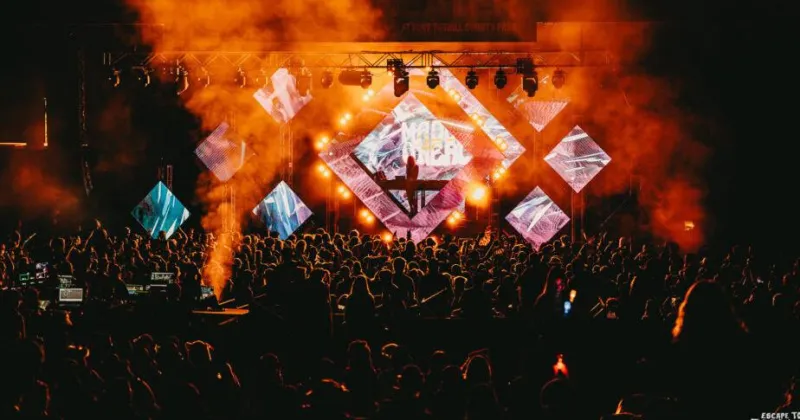 Pine trees, camping and bass music meet at this year's Coconino Campout
