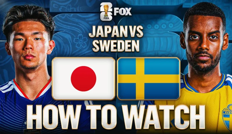 How to Watch Japan vs. Sweden: TV Channel, Live Stream, Time
