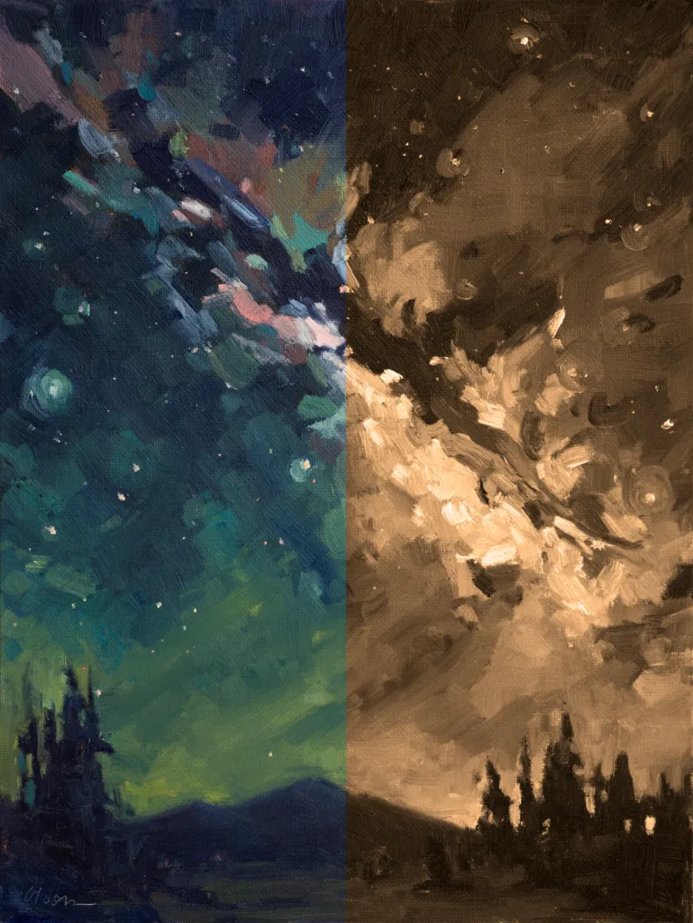 NightVisions Art Exhibit Demonstrates the Transition to Amber Lighting