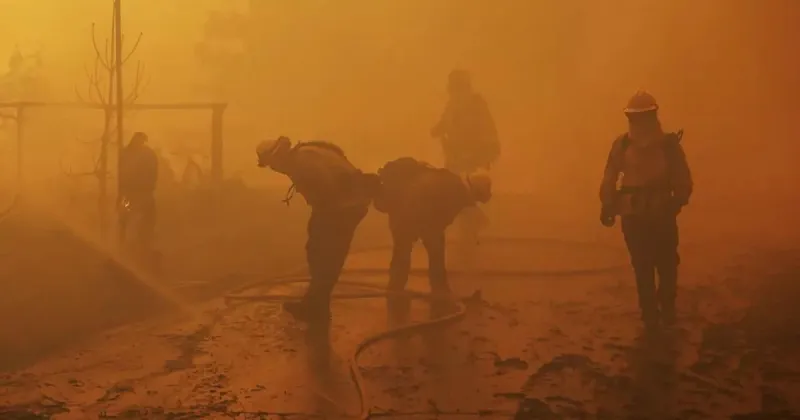Forest Service firefighters can now wear breathing masks for some work on the fire line