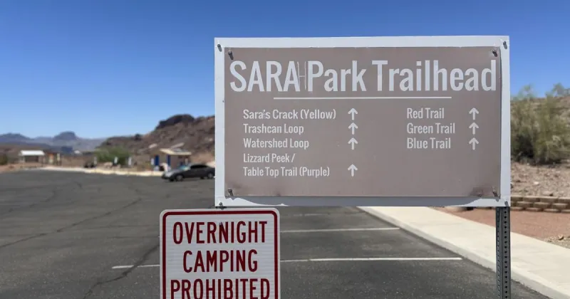 Havasu Tip List | Apparent misspellings on SARA Park signage