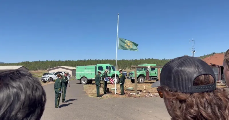 Coconino County lowering flagstaff to half-staff in honor of firefighter Nick Hutcherson