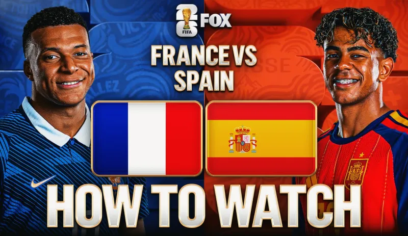 How to Watch France and Mbapp vs. Spain: TV Channel, Live Stream, Time