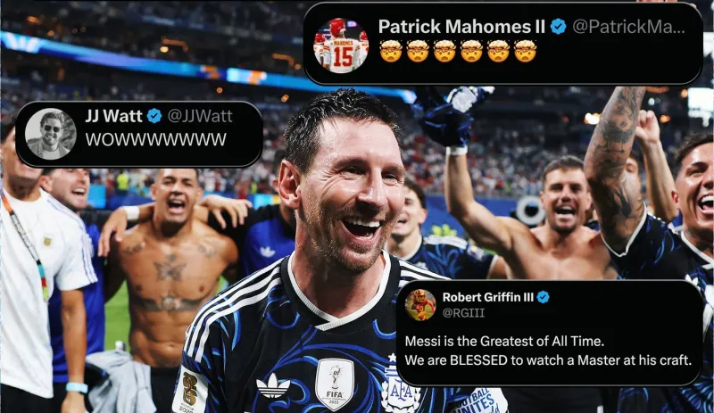 Sports World Reacts To Argentina's Comeback Win vs. England In World Cup Semis