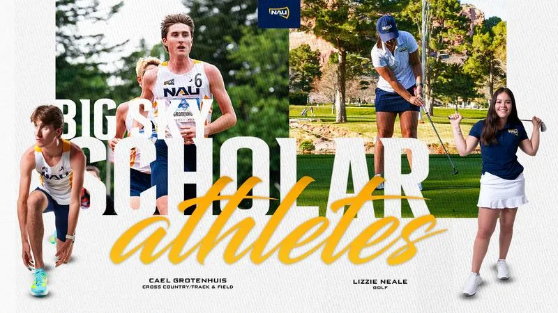Grotenhuis and Neale Named 2025-26 Big Sky Scholar Athletes