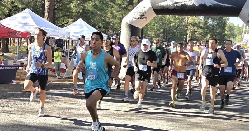 High Country Running: The race that almost wasn't: Footprints for Hopi 10k and the Pocket Fire